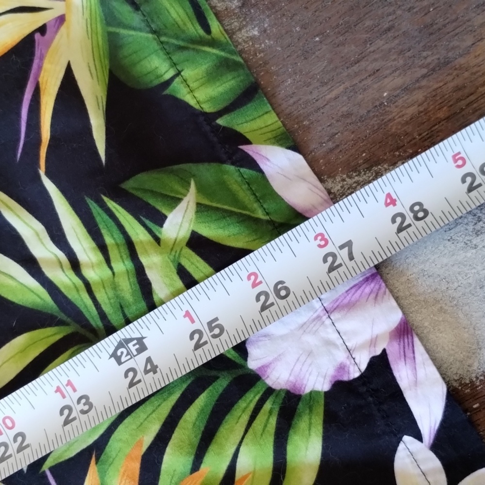 Go Barefoot short sleeve Hawaiian shirt size XL - Picture 6 of 8